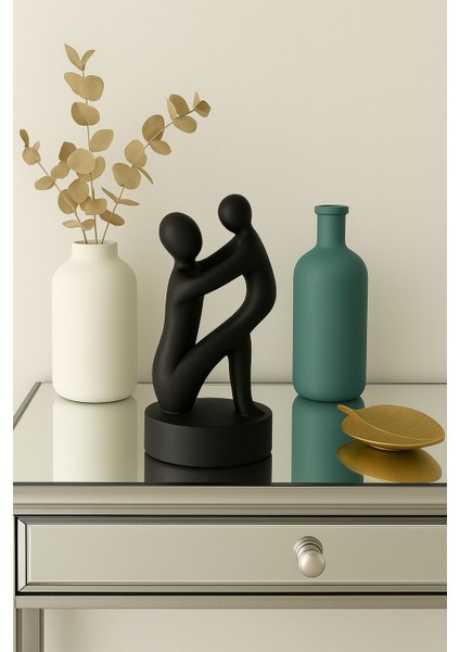 Biblo, Dekoratif Obje, Modern Minimalist Anne & Çocuk Biblo – 3D Yazıcı Pla Malzeme (85X85X180 Mm)
