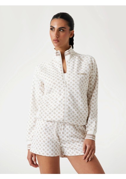 Aggie Kadın Krem Aktif Scuba Sweatshirt V5YQ03KB212-P1MS