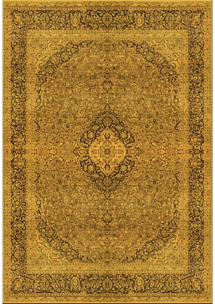 |vintage Eskitme Tarz Otantik Minimalist Sarı |yıkanabilir Halı fırsatları