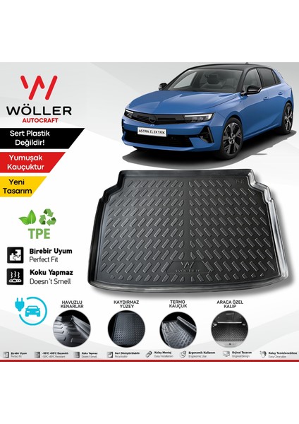 Astra E Bagaj Havuzu Elektrikli 2023 Sonrası Uyumlu 3D Ultraflex Esnek
