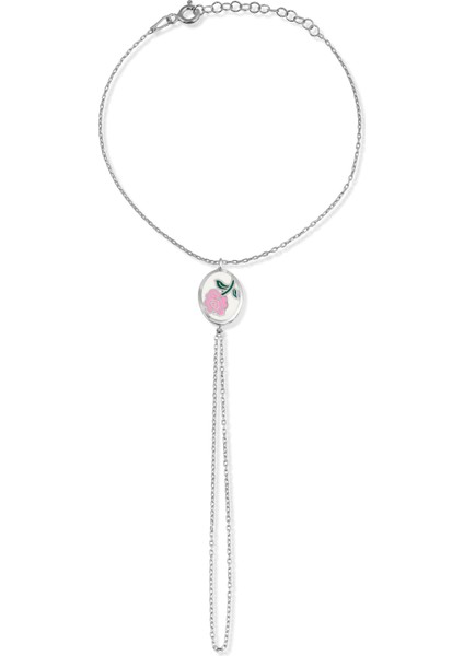 925 Ayar Gümüş Mine Gül Motifli Şahmeran - 45103401 fiyatları