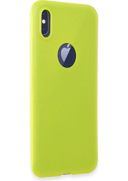iPhone x Kılıf First Silikon - Parlak Sarı - VB6464-5837 fiyatları