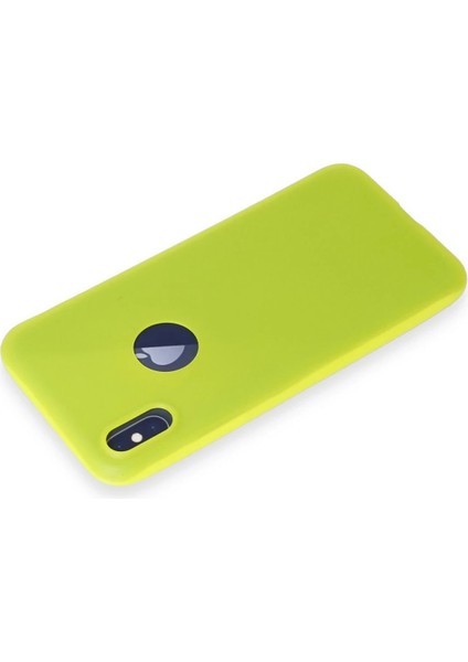 iPhone x Kılıf First Silikon - Parlak Sarı - VB6464-5837 modelleri