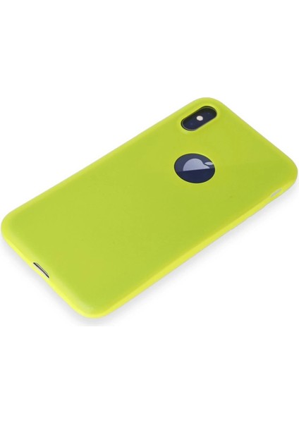 iPhone x Kılıf First Silikon - Parlak Sarı - VB6464-5837 fırsatları