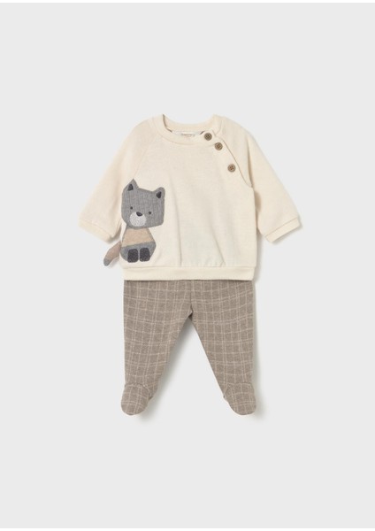 Newborn Erkek Bebek Pantolonlu Takım