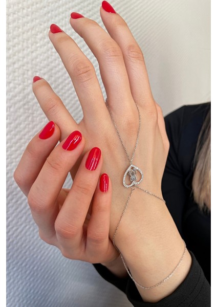 925 Ayar Gümüş Kalpli Ayıcık Şahmeran - 45098102 modelleri