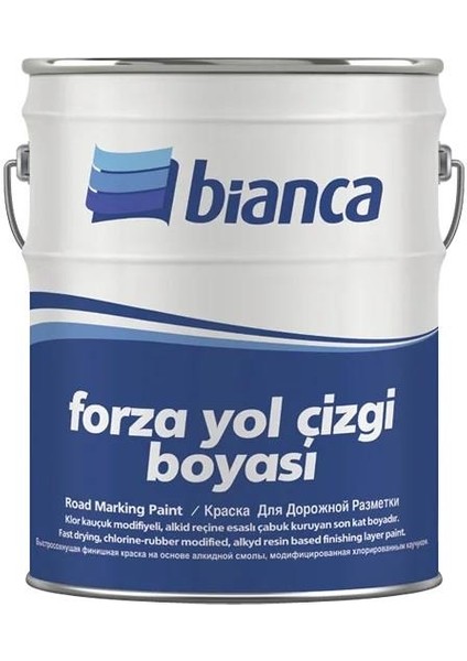 Forza Yol Çizgi Boyası 20 kg Sarı