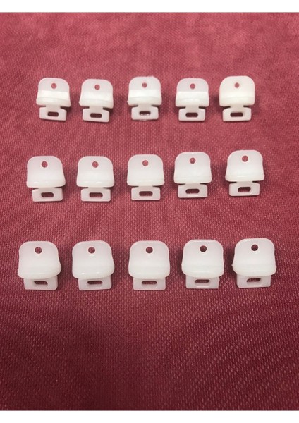 Perde Kilidi Stop Düğme (Stoper) 15LI Paket