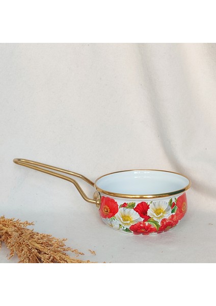 Gelincik Lux Emaye Tava Sosluk Kaserol 1litre 16 cm Çap fiyatları