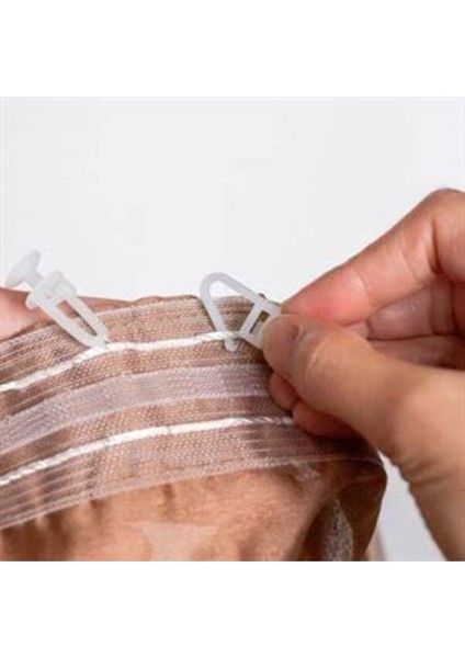 Kilitli Perde Düğmesi 100'LÜ Paket