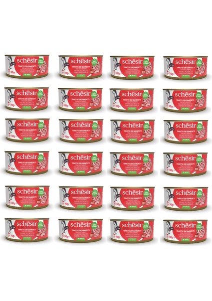 Ton ve Karidesli Tam ve Dengeli Kedi Konserve Jöleli 140 Gr. x 24 Adet