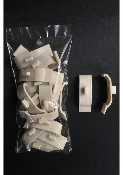 Stor ve Zebra Perde Kornişe Takma Aparatı 10 Adet - Dar (3,5cm)