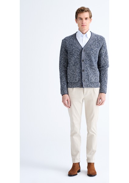 Erkek Mavi Düğmeli Kaşmir Hırka fiyatları