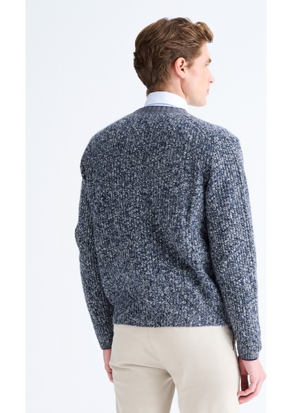 Erkek Mavi Düğmeli Kaşmir Hırka fırsatları