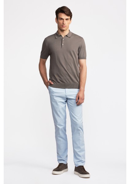 Erkek Vizon Polo Yaka Kazak fiyatları