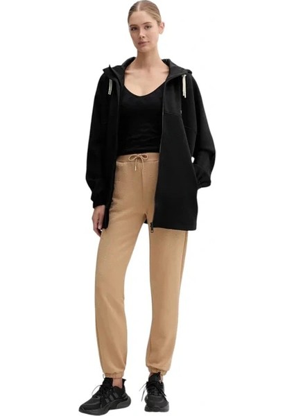 Peony Kadın Siyah Aktif Sweatshirt V5YQ05KBSL2-FJ8A fiyatları