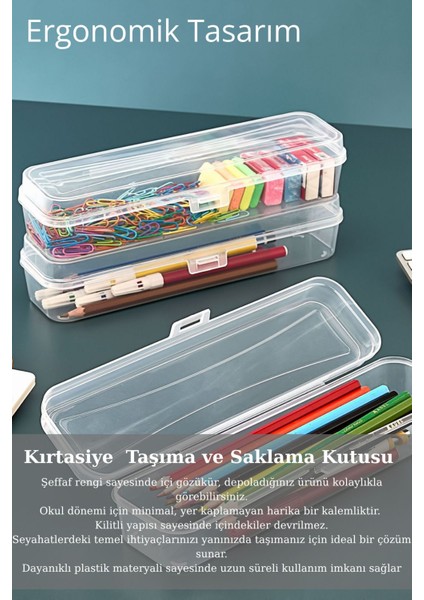 Mithra Life Kalemlik Diş Fırçası Makyaj Seyahat Şeffaf Plastik Saklama Kutusu MIT1237 fiyatları