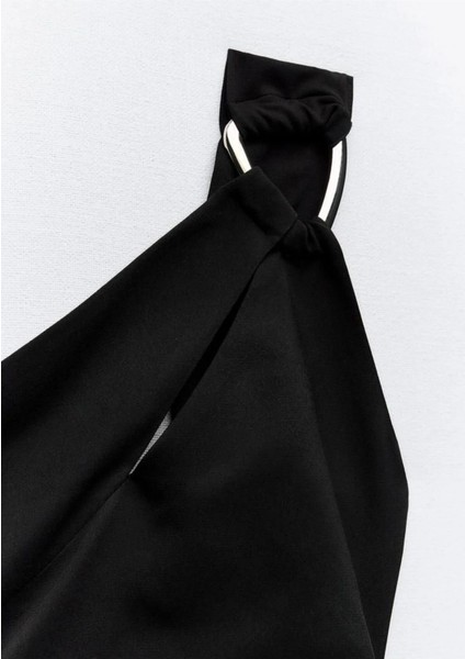 Allbucks Zara, Drape Detaylı Mini Elbise ABZRA0065