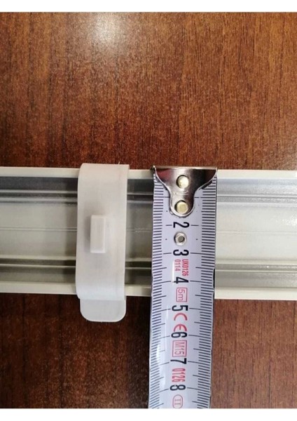 Stor Zebra Perde Pratik Kornişe Takma Aparatı 10 Adet Pratik Ayak Geniş Boy fırsatları