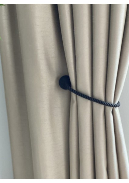 Rüyaper Siyah Mıknatıslı Perde Tokası Mandalı fiyatları