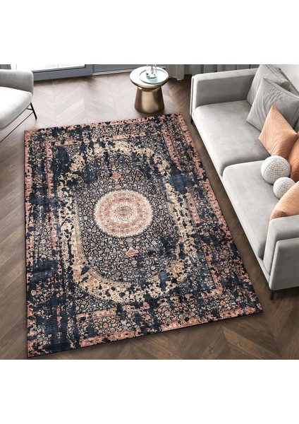 | Vintage Eskitme Tarz Otantik Minimalist Modern Desenli | Yıkanabilir Halı fırsatları