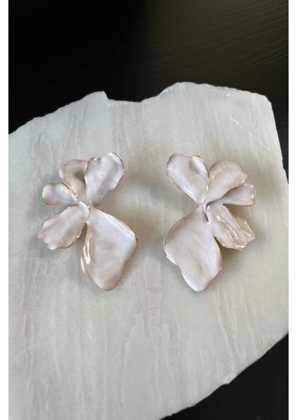 Dokulu Çiçek Küpe fiyatları