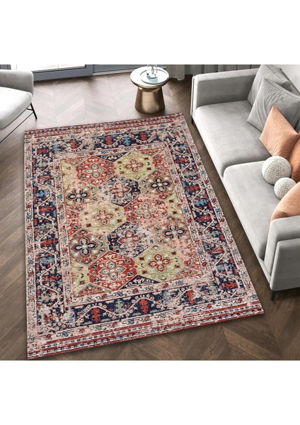 | Vintage Eskitme Tarz Otantik Minimalist Modern Desenli| Yıkanabilir Halı fırsatları