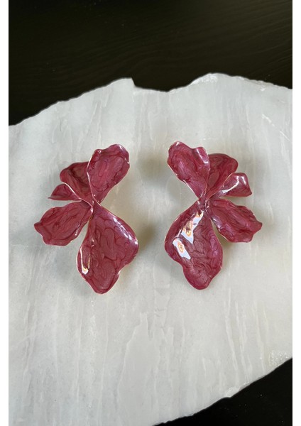 Dokulu Çiçek Küpe fiyatları