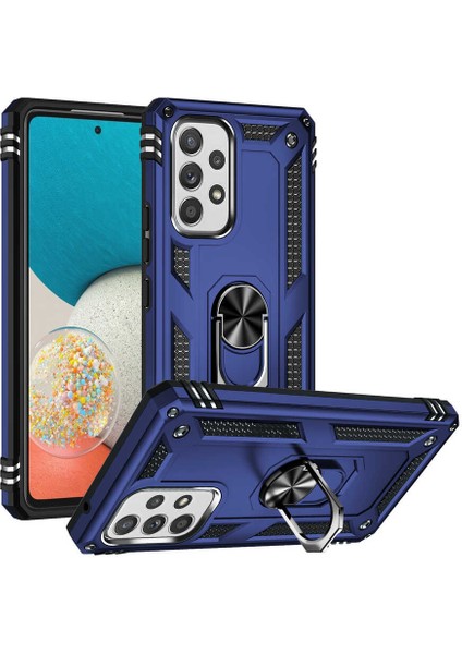 Galaxy A53 5g Kılıf Mnc Vega Kapak-Mavi