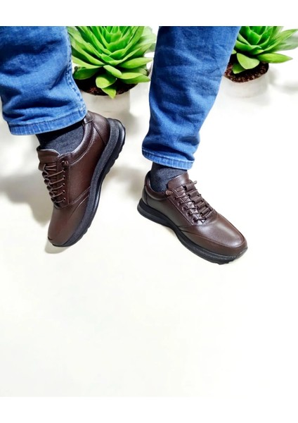 Erkek Deri Topuk Dikeni Takviyeli Rahat Taban Lastikli Ayakkabı fiyatları