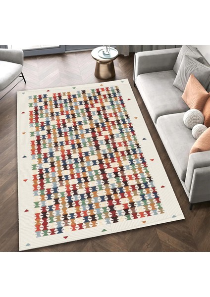 | Vintage Eskitme Tarz Otantik Minimalist Modern Desenli| Yıkanabilir Halı fırsatları