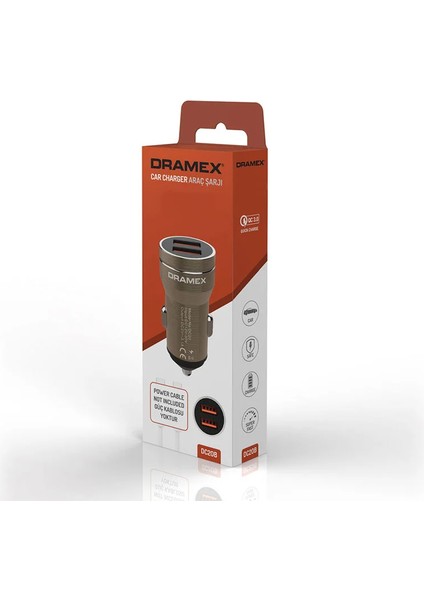 DC20B Pd 20W 2 Usb Çıkışlı Araç Şarj Adaptörü fiyatları