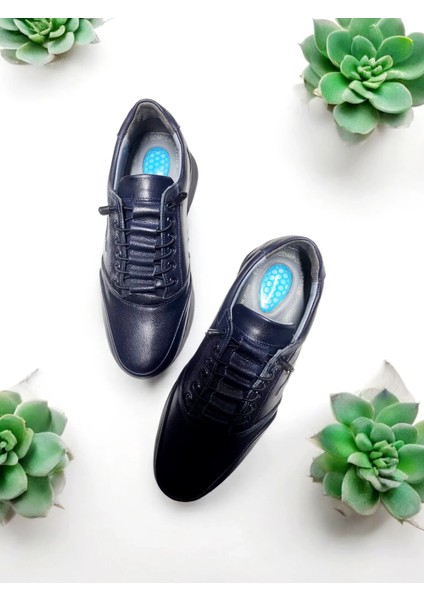 Erkek Deri Topuk Dikeni Takviyeli Rahat Taban Lastikli Ayakkabı fırsatları