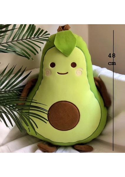 Sevimli Avokado Peluş Yastık & Uyku Arkadaşı & Oyuncak indirimleri