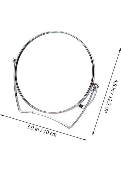 Mithra Life Mini Boy Büyüteçli Çift Taraflı Krom Kaplama Masa Ofis Makyaj Aynası MIT1243 fiyatları