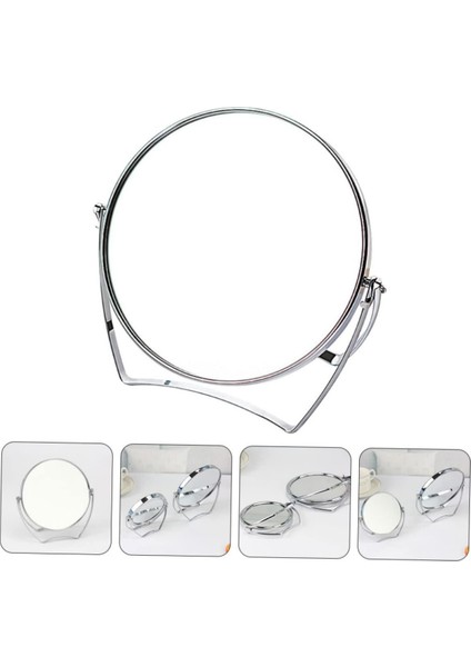 Mithra Life Mini Boy Büyüteçli Çift Taraflı Krom Kaplama Masa Ofis Makyaj Aynası MIT1243 modelleri