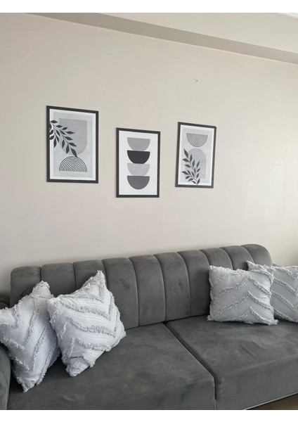 4 Lü Ponpon Desen %100 Pamuklu Kırent Kılıfı modelleri