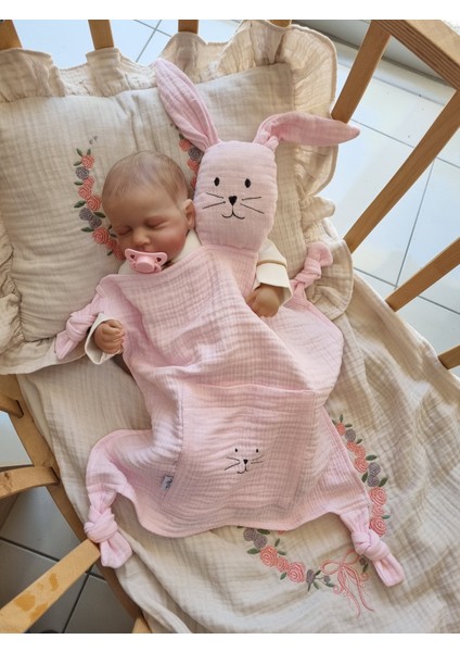 [ Istediğiniz Ismi Yazıyoruz ] Sevimli Tavşan Çocuk Bebek Uyku Arkadaşı Organik Pamuk fırsatları