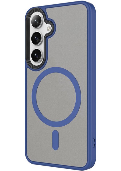 Galaxy S24 Plus Kılıf Sert Pc Arka Yüzey Wireless Şarj Özellikli Mnc Flet Magsafe Kapak-Koyu Yeşil indirimleri