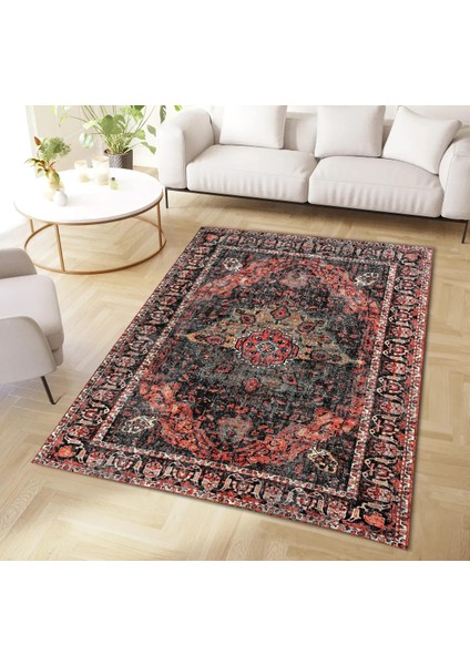 | Vintage Eskitme Tarz Otantik Minimalist Modern Desenli | Yıkanabilir Halı fiyatları