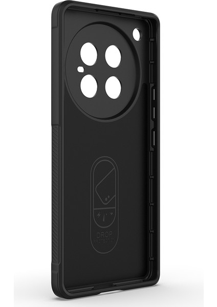Infinix Zero 40 5g Kılıf Esnek Tpu Oyuklu Arka Yüzey Tasarımlı Mnc Etnik Silikon Kapak - Siyah indirimleri