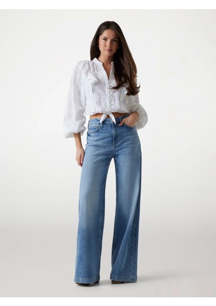 Bellagio Kadın Mavi Skinny Fit Jean W5YA1CD5QP2-UBL1