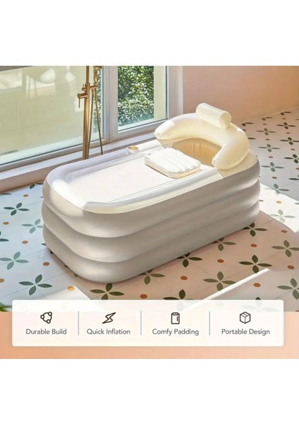 Taşınabilir Katlanabilir Banyo Küveti Spa 160X73CM modelleri