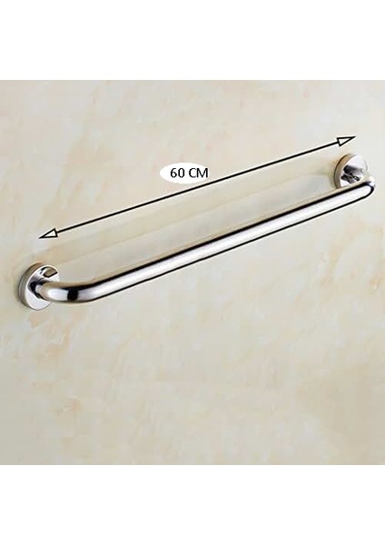Q19 60CM Boyuyunda Paslanmaz Parlak Wc Banyo Engelli Tutunma Barı Tutamak fırsatları