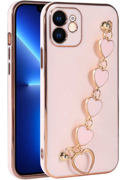 iPhone 11 Uyumlu Mnc Kalbim Kapak-Lila indirimleri