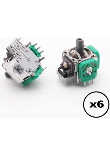 6 Adet Xbox One Analog Motor Tüm Xbox One Kollara Uyumlu Yedek Parça