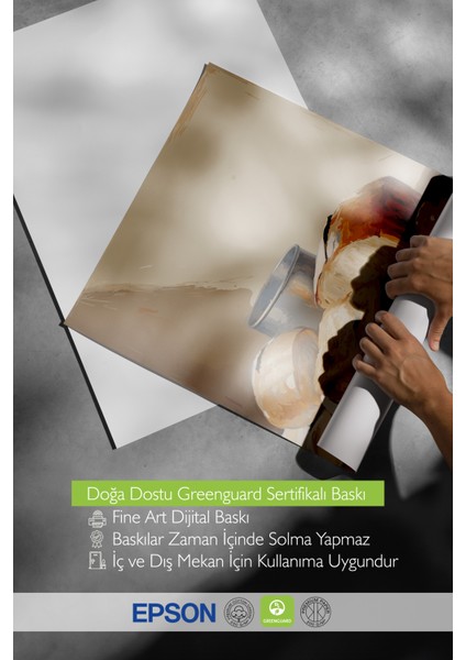 Çerçevesiz Poster, Ekmek ve Kahvaltı Sofrası – Rustik Hava, Mutfak Dekoru Poster No: 113196