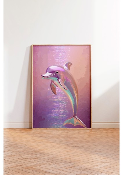 Ahşap Çerçeveli Tablo, Deniz Canlısı Illüstrasyonu, Yatak Odası Dekoru Poster No: 112703 modelleri