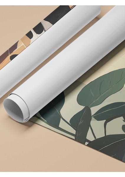 Çerçevesiz Poster, Saksıda Siyah Kedi – Minimal Sanat, Çalışma Odası Dekoru Poster No: 112567 fırsatları