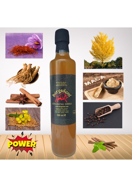 Doğal Ginseng SIRKESI500 ml